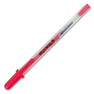 bruynzeel-sakura GellyRoll Moonlight Gel Ink Pen - 1 mm Pen Point Size - Red Ink - 1 Each