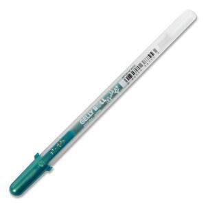 bruynzeel-sakura Gelly Roll Gold Shadow Rollerball Pen - 1 mm Pen Point Size - Green Ink - 1 Each