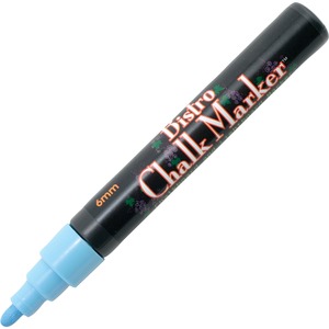 Marvy Bistro Chalk Marker - Point Marker Point Style - 6 mm Marker Point Size - Fluorescent Blue Ink - 1 Each