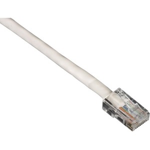 Black Box GigaBase Cat.5e UTP Patch Cable - RJ-45 Male Network - RJ-45 Male Network - 3ft - White