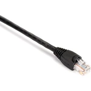 Black Box GigaBase 350 Cat.5e UTP Patch Cable - RJ-45 Male Network - RJ-45 Male Network - 15ft - Black
