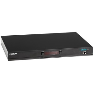 Black Box ServSwitch CX Digital KVM Switch - 16 x 1 - 16 x RJ-45 Network - 1U - Rack-mountable