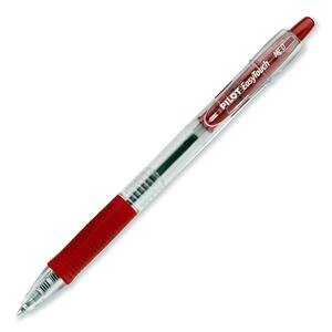 Pilot EasyTouch Ballpoint Pen - Red Ink - 1 Each