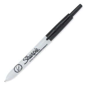 Sharpie Permanent Marker - Black Ink - 1 Each