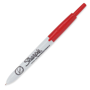 Sharpie Permanent Marker - Red Ink - 1 Each