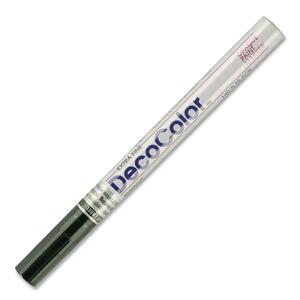 Marvy DecoColor Paint Marker - Black Ink - 1 Dozen