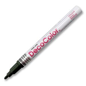 Marvy DecoColor Paint Marker - Black Ink - 1 Each