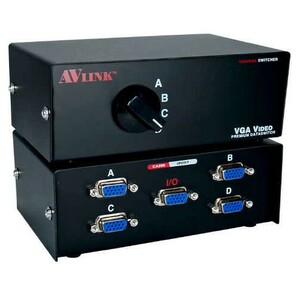 QVS 4Port VGA Switch