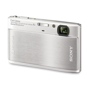 Sony Cyber-shot DSC-TX1 Point & Shoot Digital Camera - 10.2Megapixel - 3" Color LCD - Silver - 4x - 2x Digital Zoom