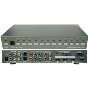 HD PC Video to HDMI Switch - 3 x HDMI Video In, 1 x HDMI Video O