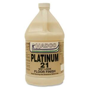 Crystal Packaging Platinum 21 Floor Finish - Liquid Solution - 1gal