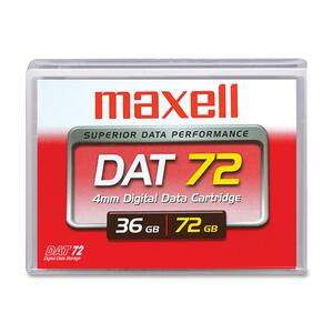 Maxell 200200 DAT Data Cartridge - DAT - 36GB (Native) / 72GB (Compressed) - 1 Pack