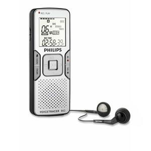 Philips LFH0862 Digital Voice Recorder - 4GB Flash Memory - 1.5" LCD - Portable