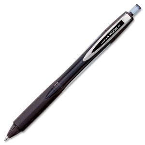 Uni-Ball Vision RT Rollerball Pen - 0.6 mm Pen Point Size - Black Ink - 1 Each