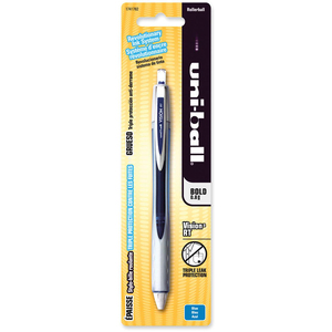 Uni-Ball Vision RT Rollerball Pen - 0.8 mm Pen Point Size - Blue Ink - 1 / Pack