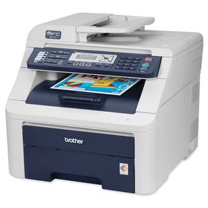 Brother MFC-9120CN Multifunction Printer - Color LED - 17 ppm Mono - 17 ppm Color - 600 x 2400 dpi - Copier, Printer, Scanner, Fax - USB - Ethernet - PC, Mac