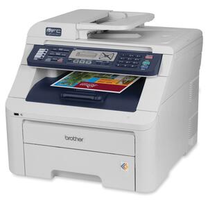Brother MFC-9320CW Multifunction Printer - Color LED - 17 ppm Mono - 17 ppm Color - 600 x 2400 dpi - Copier, Printer, Scanner, Fax - USB - Ethernet, Wi-Fi - PC, Mac