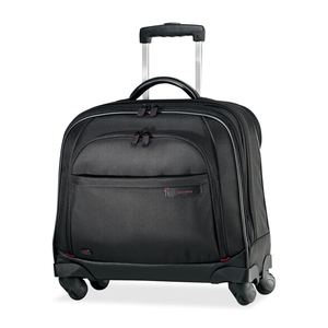Samsonite Xenon 360 Spinner Mobile Office Notebook Case - 15.6" Screen Support - 14" x 17" x 7.5" - Polyester - Black