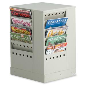 Safco Rotary Magazine Rack - Thumbnail view 