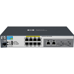 HP Procurve 2520-8G-PoE Manged 8 port Switch 8 x 10/100/1000 + 2 x combo Gigabit SFP