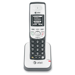 AT&T SB67040 Cordless Phone Handset - Black, Silver