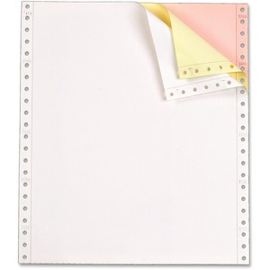 Tops Carbonless Computer Paper - 15lb - 1100 x Sheet - White, Yellow