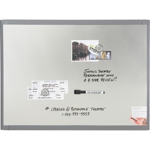 Quartet Dry Erase Board - 8.5" x 11" - Plastic Frame - White Board