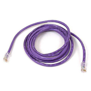 Belkin Cat.6 Cable - RJ-45 Male Network - RJ-45 Male Network - 3ft - Purple