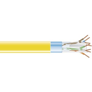 Black Box Cat.6 STP Cable - Bare Wire - Bare Wire - 1000ft - Yellow