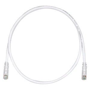 PANDUIT Cat.6 UTP Patch Cord - RJ-45 Male Network - RJ-45 Male Network - 20ft - Off-white, Clear