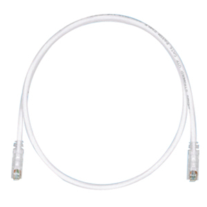 PANDUIT Cat.6 UTP Patch Cord - RJ-45 Male Network - RJ-45 Male Network - 7ft - Off-white, Clear