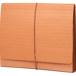 Smead TUFF Expanding Wallet - 3.5" Expansion - 10" x 12.38" - 10 / Box - Redrope