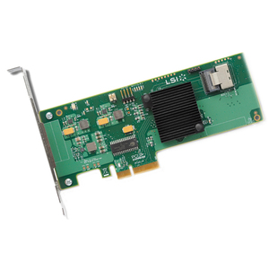 LSI SAS 9211-4I SGL 4-PORT INT 6GB/S SATA+SAS PCIe 2.0 Hba