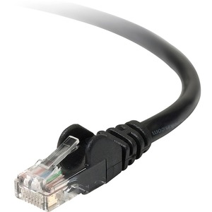 Belkin Cat.6 UTP Patch Cable - RJ-45 Male Network - RJ-45 Male Network - 50ft - Black