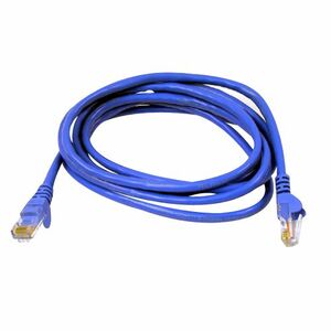 Belkin Cat.5e UTP Patch Cable - RJ-45 Male Network - RJ-45 Male Network - 3ft - Blue