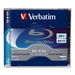 Verbatim 6x BD-R DL Media