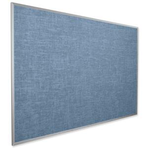 Balt Vin-Tak Tackboard - 4ft x 6ft - Vinyl Surface - Anodized Aluminum Frame - Pacific Blue