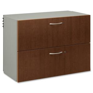 HON Vicinity Lateral File - 36" Width x 18" Depth x 25.5" Height - 2 Drawer
