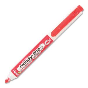 Pentel Handy-Line S Dry Erase Marker - Bullet Marker Point Style - Red Ink - 1 Each