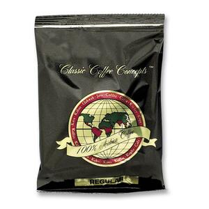 Marjack 100% Arabica Regular Coffee - Decaffeinated - 1.25 oz Per Packet
