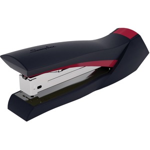 Swingline Desktop Manual Grip Stapler - Desktop Stapler - 20 Sheets Capacity - 210 Staple Capacity - Red