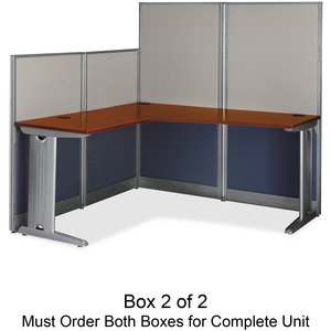 Bush Office-in-an-Hour L-Shaped Desk Box 2 of 2 x 63"