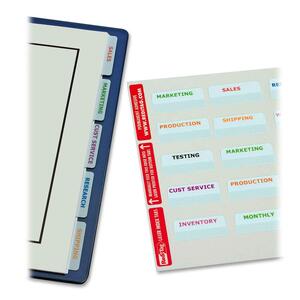 Redi-Tag Printable Laser Tab - 80 x Tab Print-on - 80 / Pack - White Tab