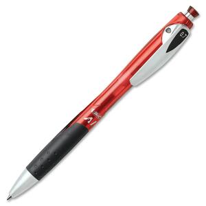 BIC AI Retractable Gel Pen - 0.7 mm Pen Point Size - Red Ink - Translucent Red Barrel - 1 Dozen