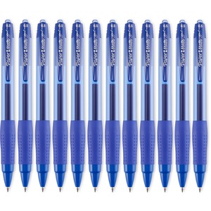Paper Mate Retractable Gel Pen - 0.5 mm Pen Point Size - Blue Ink - Blue Barrel - 1 Each