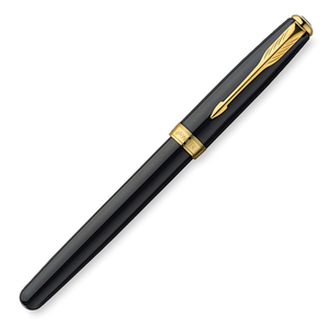 Parker Sonnet GT Rollerball Pen - Black Ink - Black Barrel - 1 Each