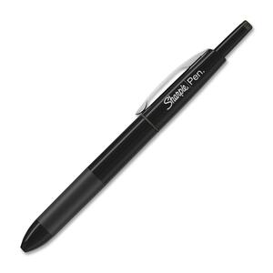 Sharpie Retractable Porous Point Pen - Black Ink - Black Barrel - 1 Each