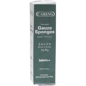 Medline Caring Non_sterile Gauze Sponges