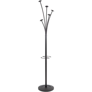 Alba Stylish Coat Stand - 5 Peg - Black
