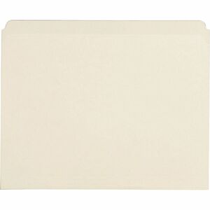 Straight Cut Manila 1-ply Letter-size File Folders